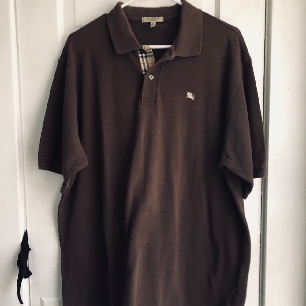 Vintage Burberry men’s polo size xl
